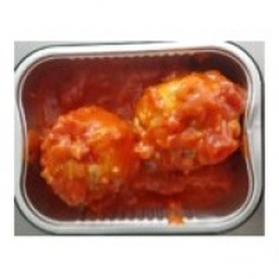 Boulettes sauce tomate 2pce +/- 550 gr