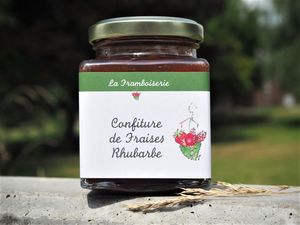 Confiture - Fraise/rhubarbe