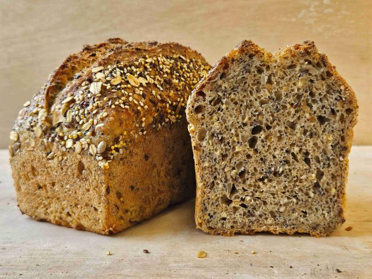 Pain levain "multigrains" semi-complet - petit