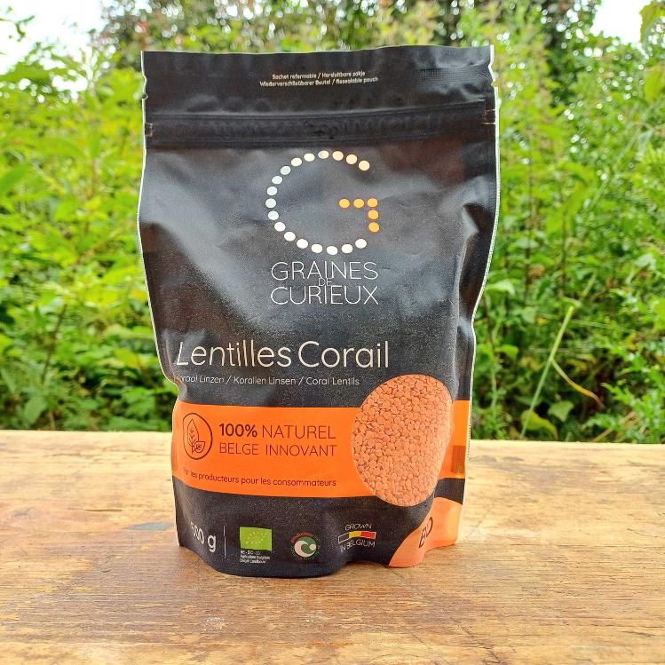 Lentilles corail belges