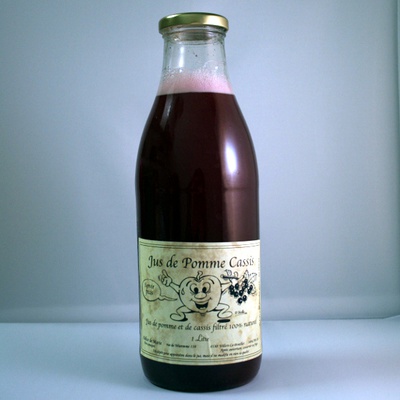 Jus de pomme-cassis