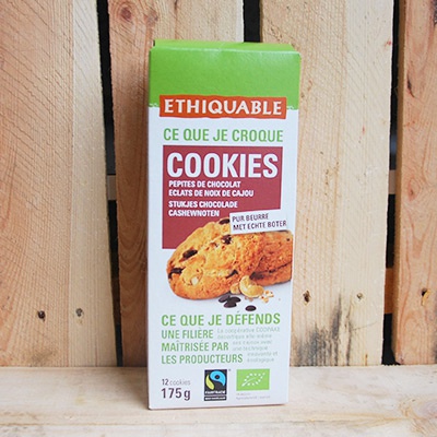 Cookies pur beurre et pépites de chocolat