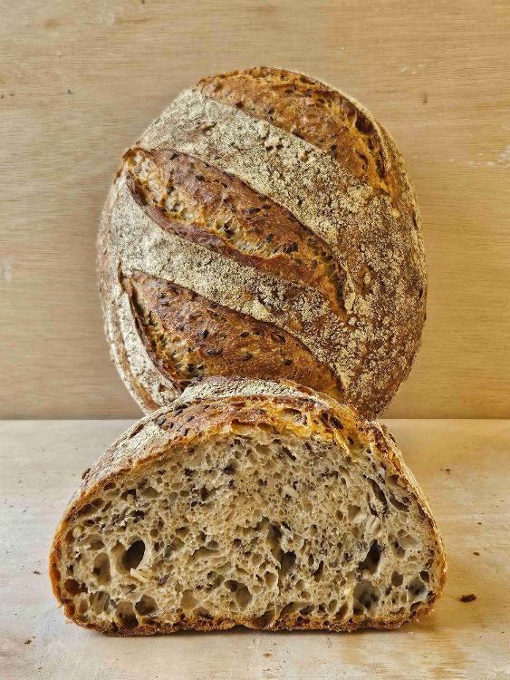 Pain levain spécial : froment, lin & tournesol - petit