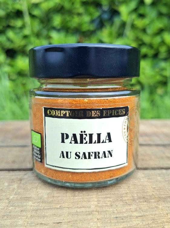 Paella au safran