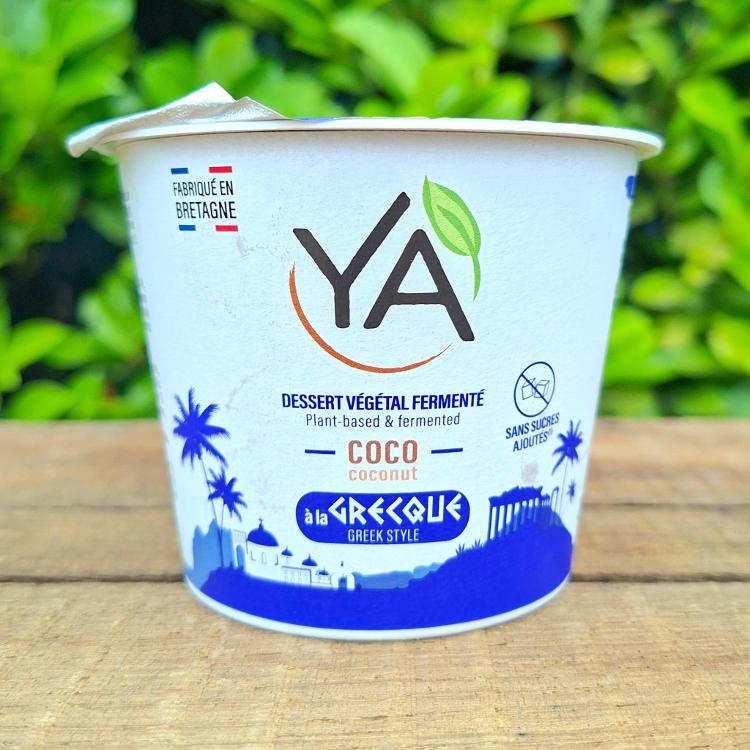 Yaourt végétal coco à la grecque