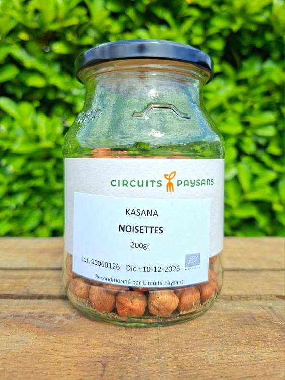 Noisettes décortiquées