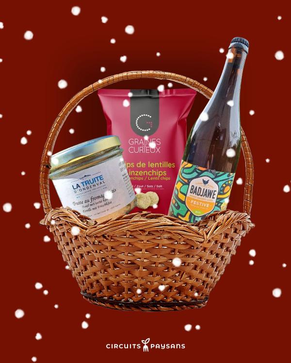 Pack cadeau petit avec alcool