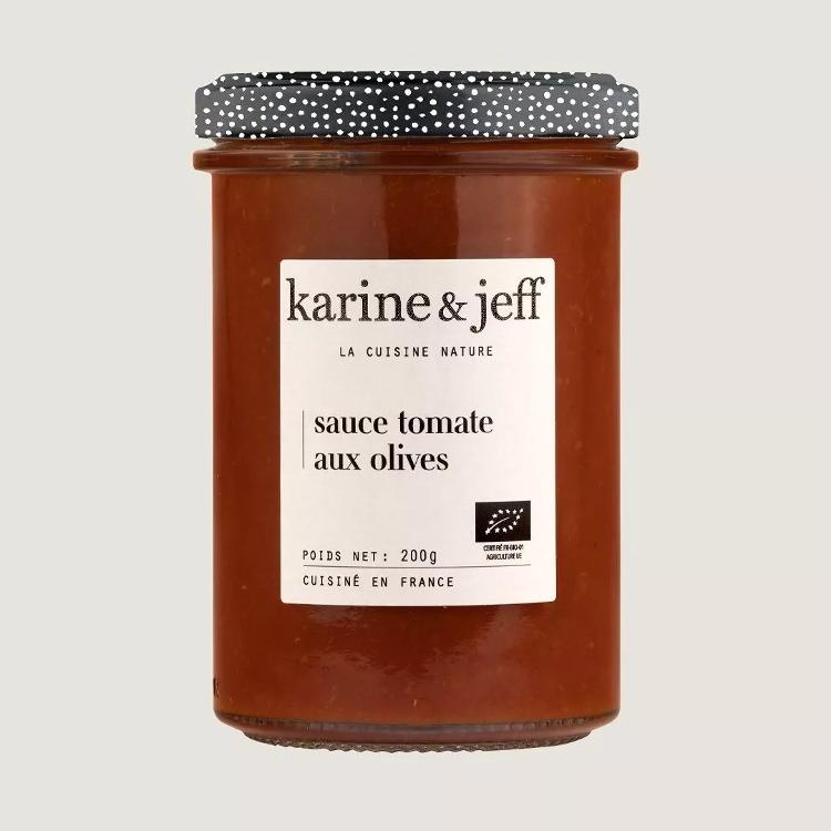Sauce tomate aux olives