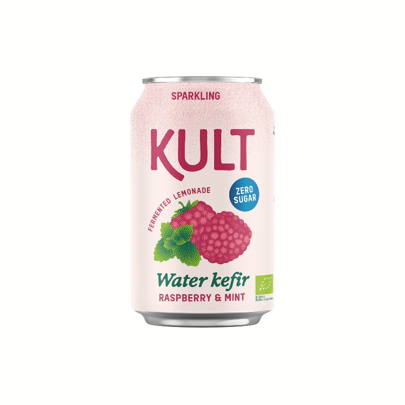 KULT Kefir framboise et menthe SANS SUCRE