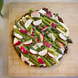 La Tranche : Tarte aux asperges