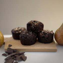 La Tranche : Petits gâteaux chocolat-poire